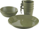 Easy camp moss 4 dine set campingbord camping servies 4 personen groen
