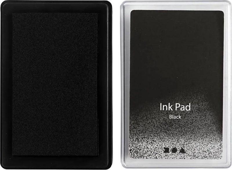 Laden Sie das Bild in Galerie -Viewer, Creativ company stempelinkt, zwart, h: 2 cm, afm 9x6 cm, 1 stuk
