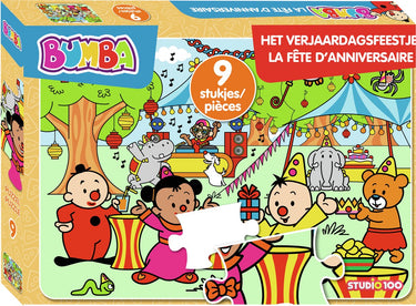 Bumba legpuzzel het verjaardagsfeestje, 9st.