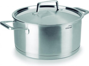Lacor foodie kookpot met deksel - ø 22cm - 4l - rvs