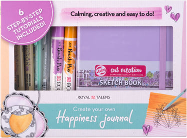 Talens happiness journal set