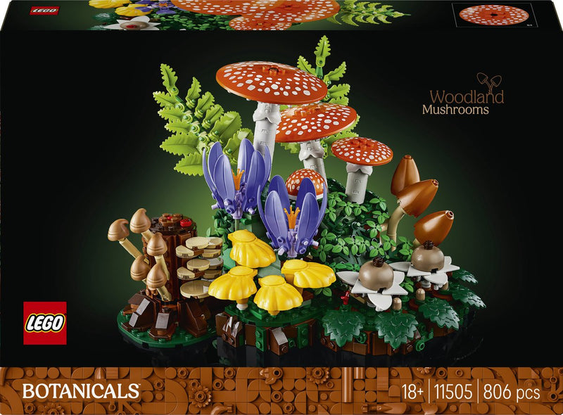 Laden Sie das Bild in Galerie -Viewer, Lego ® botanicals bospaddenstoelen - 11505
