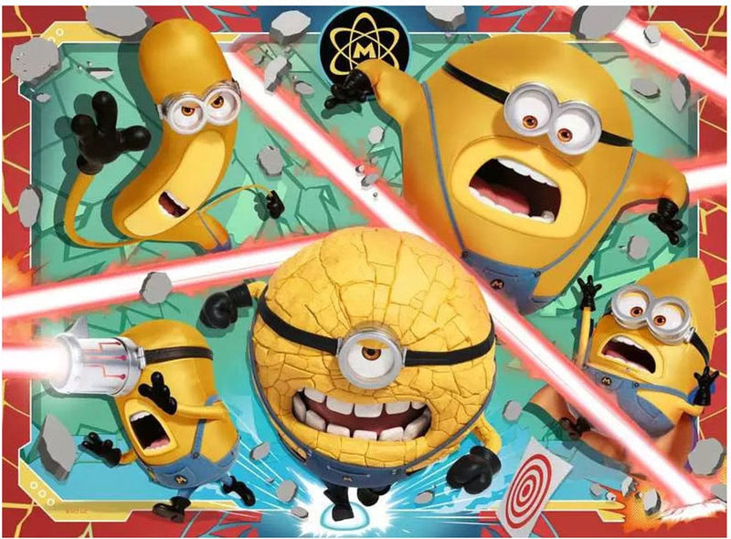 Afbeelding laden in galerijviewer, Ravensburger puzzel despicable me 4 - legpuzzel - 100 xxl stukjes
