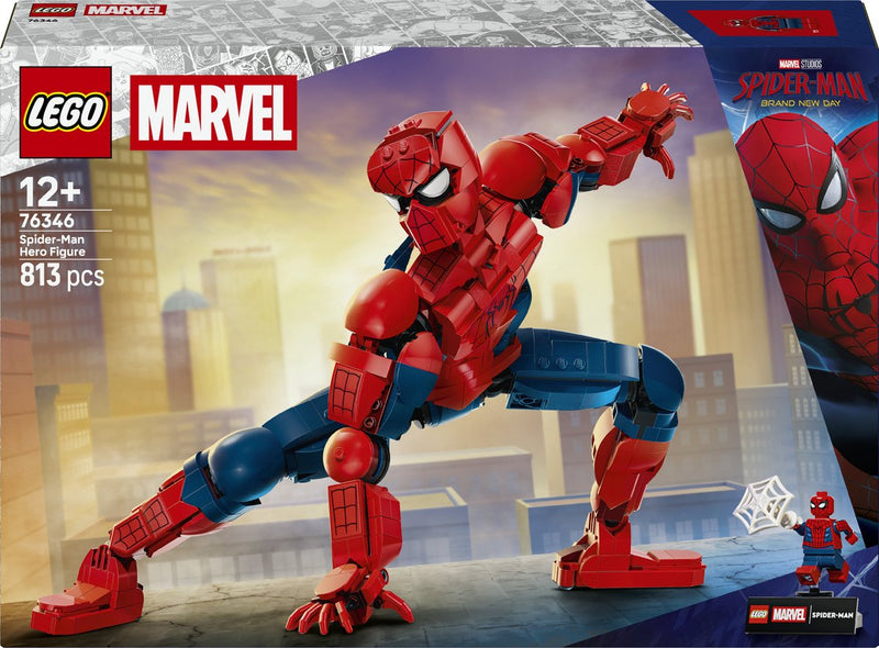 ギャラリービューアに画像をロードする, Lego ǀ marvel spider-man heldenfiguur bouwpakket voor kinderen met actiefiguur 76346
