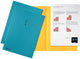Esselte inlegmap karton blauw
