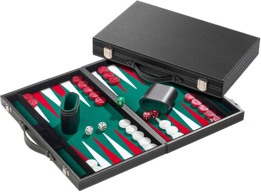 Philos backgammon medium groen