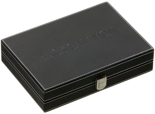 Philos backgammon koffer tinos magnetisch (rood)