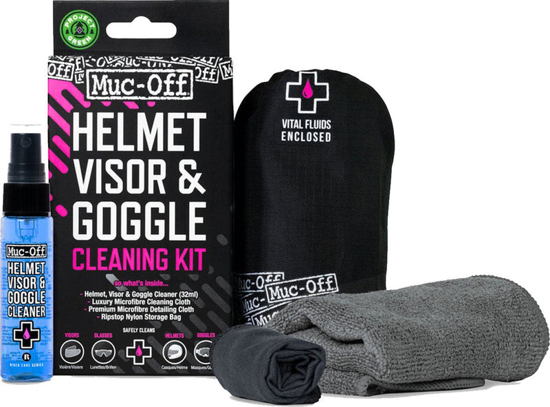 Afbeelding laden in galerijviewer, Muc-off | helm- en vizier reiniger kit
