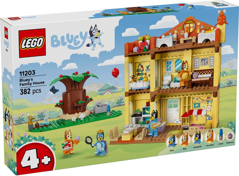 Laden Sie das Bild in Galerie -Viewer, Lego ® bluey: huis van bluey en haar familie speelset - 11203
