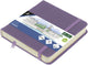 Kangaro schetsboek - 12x12cm - heather purple - met elastiek en lint - k-861253