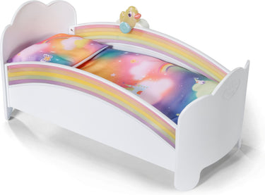 Baby born regenboogbed - met slaapliedje