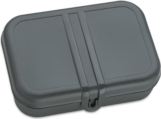 Koziol lunchbox met verdeler, organic, as grijs - | pascal l