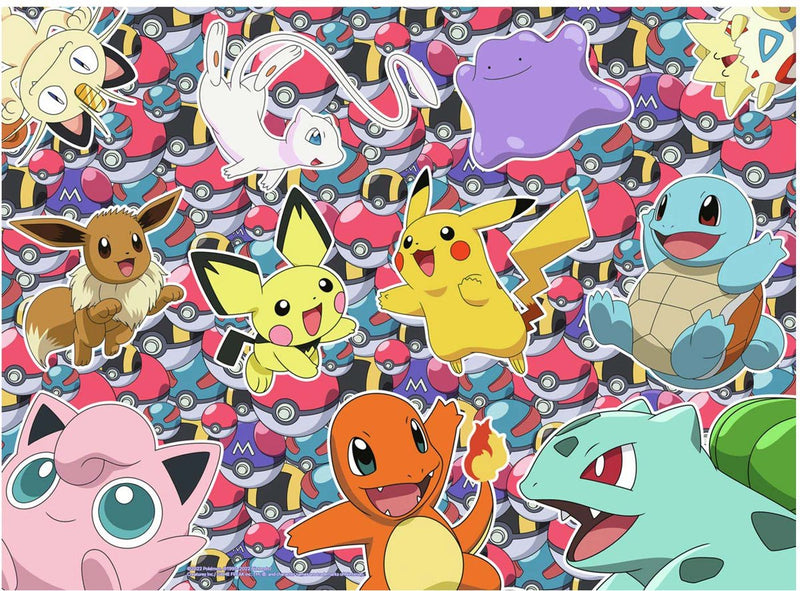 ギャラリービューアに画像をロードする, Pokémon ravensburger puzzel pokemon - legpuzzel - 100 xxl stukjes
