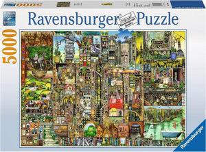 Ravensburger puzzel weird town colin thompson (5000 onderdelen)