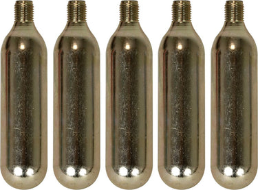 Dresco co2 patroon 16 gram staal zilver 5-delig