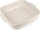 Peugeot appolia ovenschaal 36 cm - ecru - vierkant