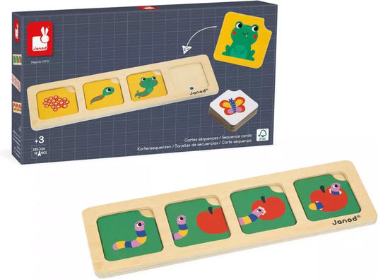 Janod - pedagogie - reeksen in de tuin