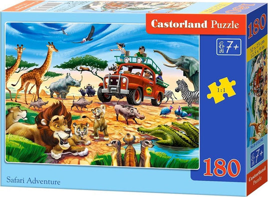 Castorland safari adventure - 180 stukjes