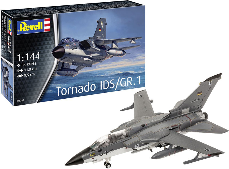 Afbeelding laden in galerijviewer, Revell modelbouwpakket vliegtuigen - 03783 panavia tornado ids gr.1 - straaljager plastic - 1:144 - modelbouw

