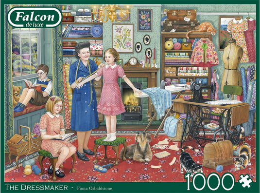 Falcon puzzel the dressmaker - legpuzzel - 1000 stukjes