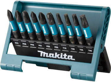 Makita accessoires makita schrbset 10-dlg impblack - e-12011