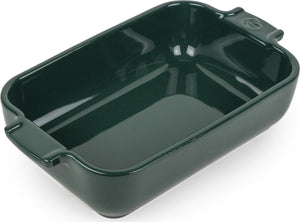 Peugeot appolia ovenschaal 22 cm - bosgroen - rechthoek