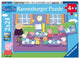Ravensburger puzzel peppa pig - twee puzzels - 24 stukjes - kinderpuzzel