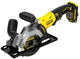 Stanley fatmax 18v 115mm mini cirkelzaag (zonder accu) sfmcs515b-xj