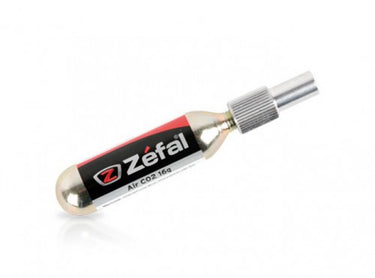 Zefal ez adaptor fietspomp - co2 pomp - aluminium - sv av - zilver