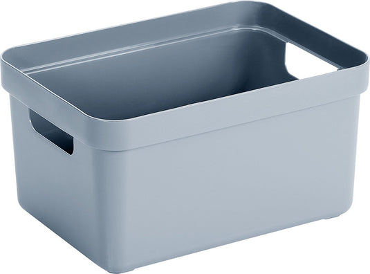 Sunware - sigma home opbergbox 5l blauw - 25,2 x 17,5 x 12,2 cm