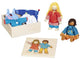 Goki flexibele poppen fynja fabio, 6 outfits