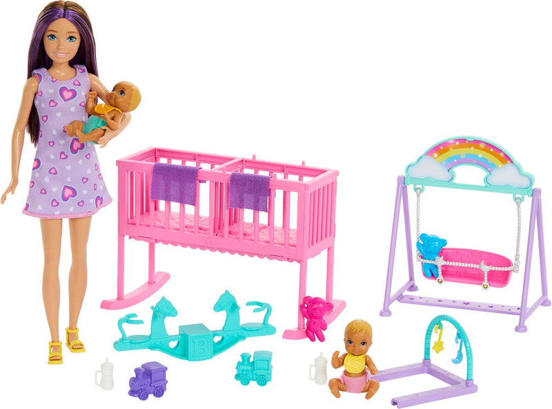 Chargez l'image dans la visionneuse de la galerie, Barbie skipper babysitter speelset
