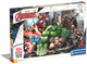 Clementoni legpuzzel super color maxi the avengers, 104st.
