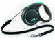 Flexi rollijn black design cord blauw