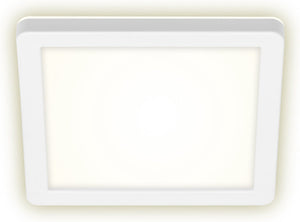 Briloner - led buitenlamp - buitenwandlamp incl. backlight-effect, buitenplafondlamp, badlamp 8 watt, 1.200 lumen, 4.000 kelvin, wit