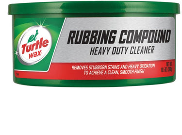 Turtle wax rubbing compound paste – pasta reiniger - voor doffe, slecht en verweerde lak - verwijdert kleine krassen – veilig te gebruiken op alle soorten lak - vrij van siliconen - 298gr