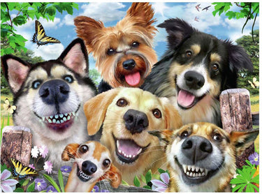 Ravensburger puzzel vrolijke honden - legpuzzel - 500 stukjes