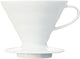 Hario v60 dripper - 02 size - keramiek - wit