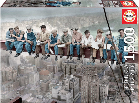 Educa - puzzel - 1500 stuks - ontbijt in new york