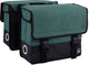 Willex dubbele canvas tas plus hunter green matt black 40l