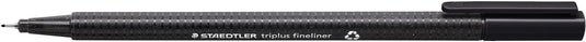 Staedtler fineliner triplus 334 0.3mm zwart | 10 stuks
