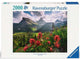 Ravensburger puzzel pristine mountains 2000 stukjes landschap.