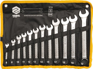 Vorel 12-delige combinatiesleutelset 6-22 mm