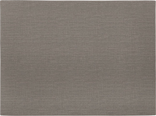 Mesapiu placemat canvaslook - rechthoek - 33 x 45 cm - charcoal - set van 4