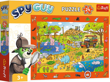Trefl puzzel safari - observation spel voor kinderen - the ik family.