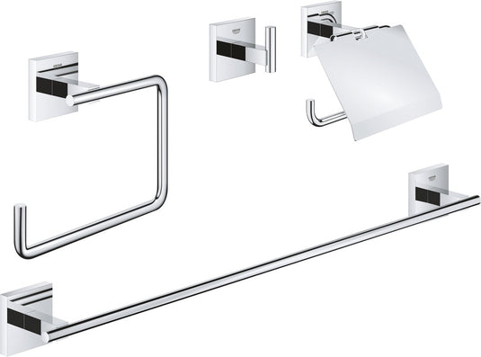 Grohe start cube accessoireset 4-in-1 - chroom 41115000