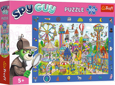 Trefl puzzel - 100 stukjes - observation - spy guy - pretpark.