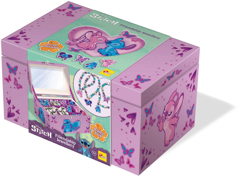 Afbeelding laden in galerijviewer, Lisciani stitch juwelen doos met bedeltjes

