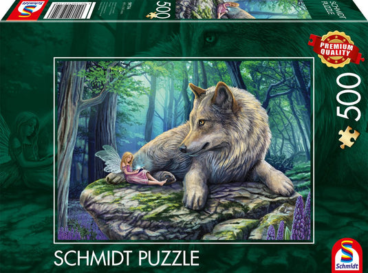 Schmidt - legpuzzel - wolf en elf - 500 stukjes - kinderen - vanaf 10 jaar