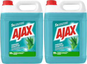Ajax allesreiniger - eucalyptus geur - 2 flessen x 5l